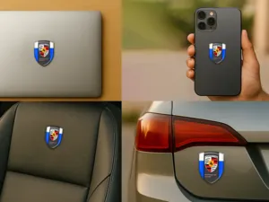 Porsche Autosticker Edition Hochwertig Professionell